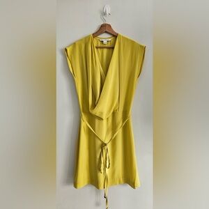 Diane Von Furstenberg Yellow Dress